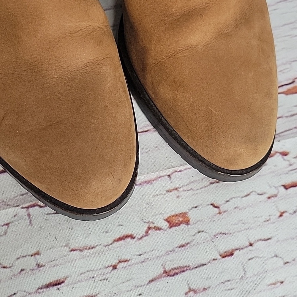 LK BENNETT LONDON Tan Ankle Boots with Buckle Detail Size 36 Or 6 - Picture 4 of 8